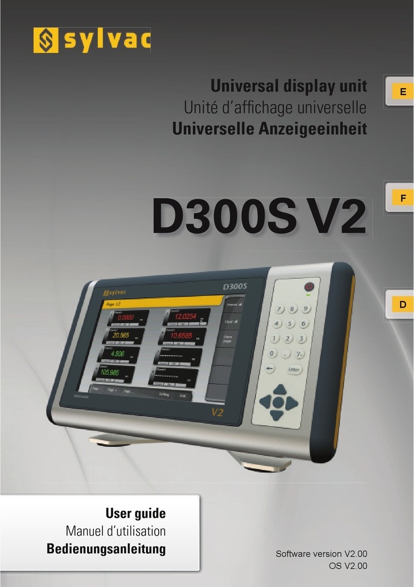 Sylvac D300S V2 User manual
