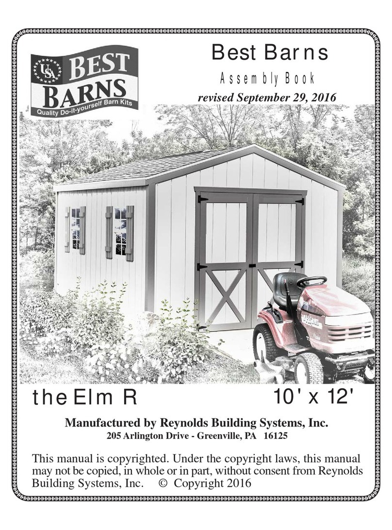 Best Barns the Elm R Assembly Book