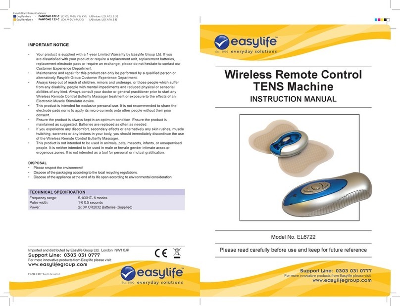 Easylife EL6722 instruction manual