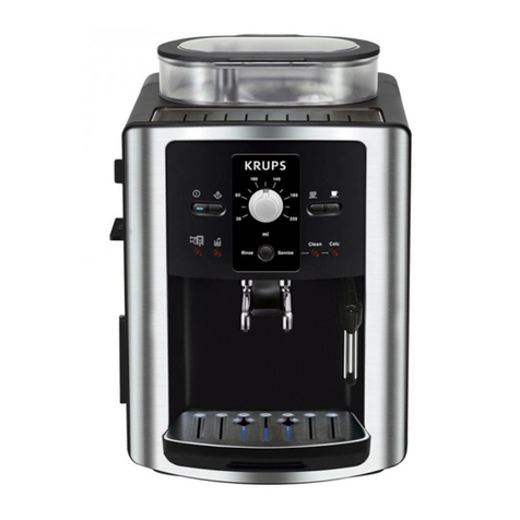 Krups Espresseria Automatic EA 80 Series User guide