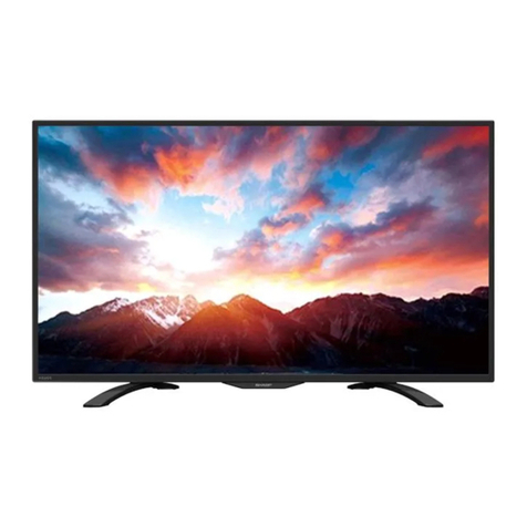 Sharp AQUOS LC-45LE280X User manual