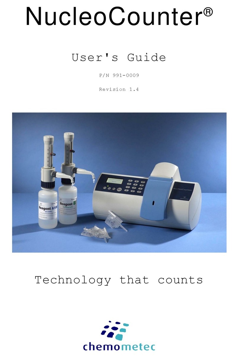 ChemoMetec NucleoCounter user guide