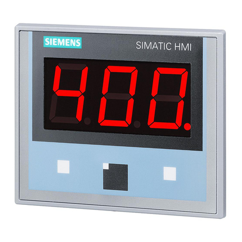 Siemens SIMATIC HMI IRD400 User manual