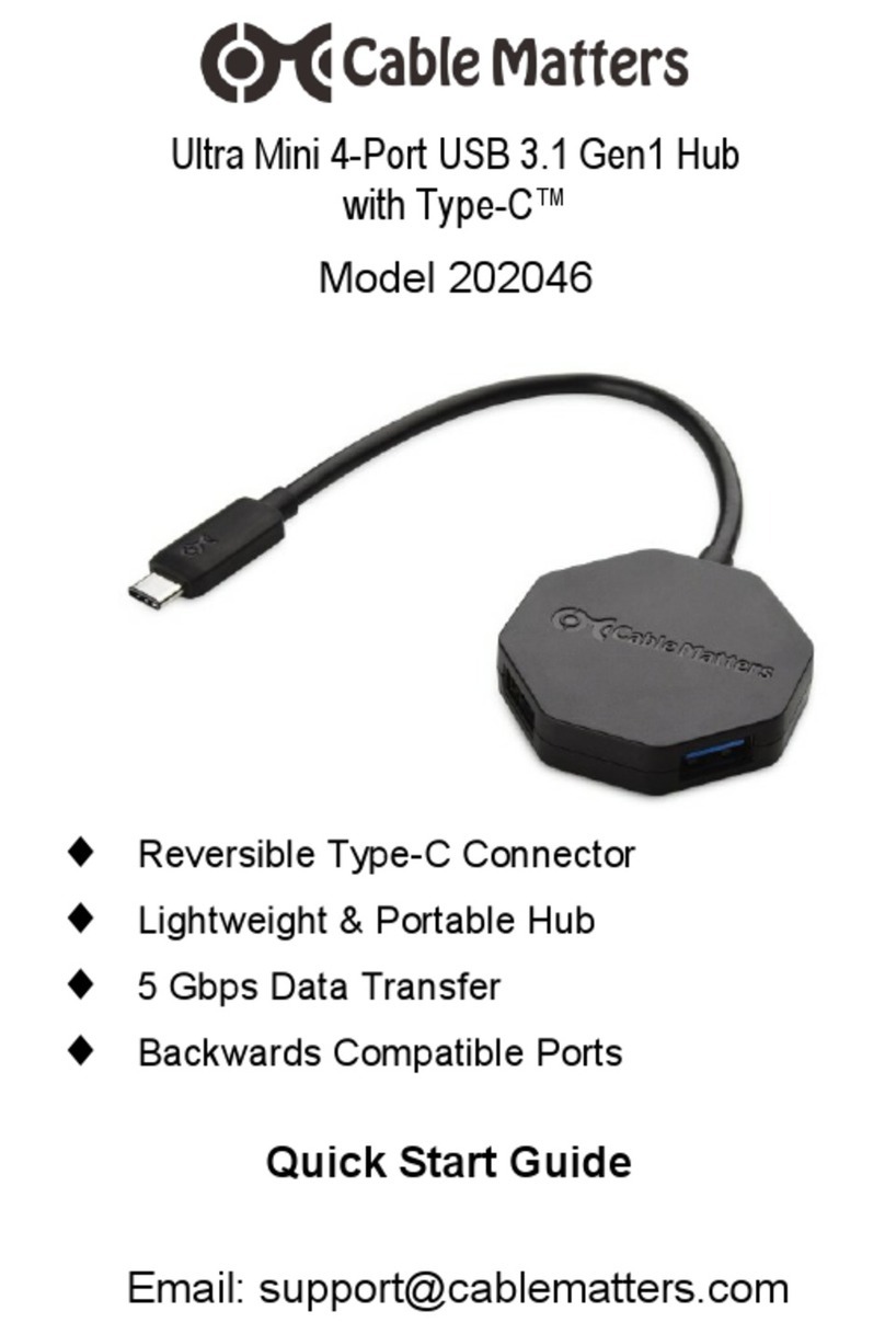 cable matters 202046 User manual
