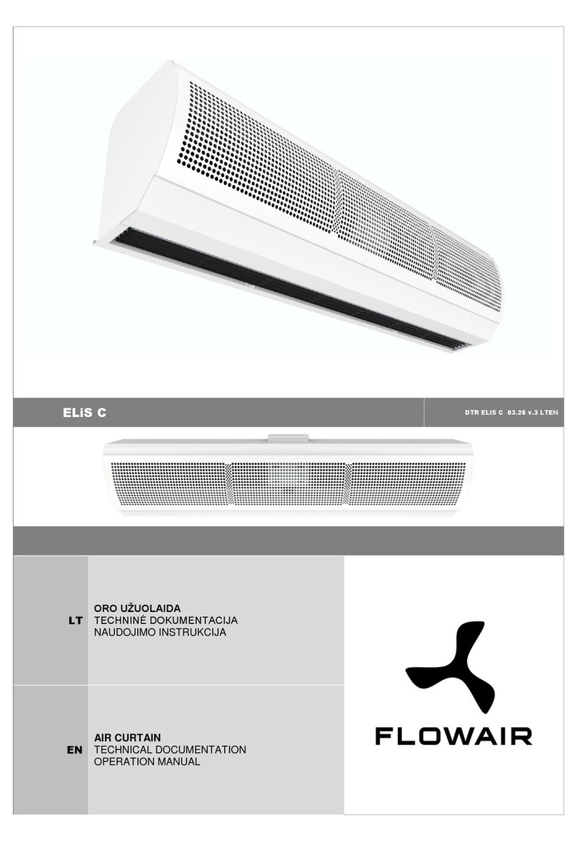 flowair ELiS C Series Technical documentation operation manual