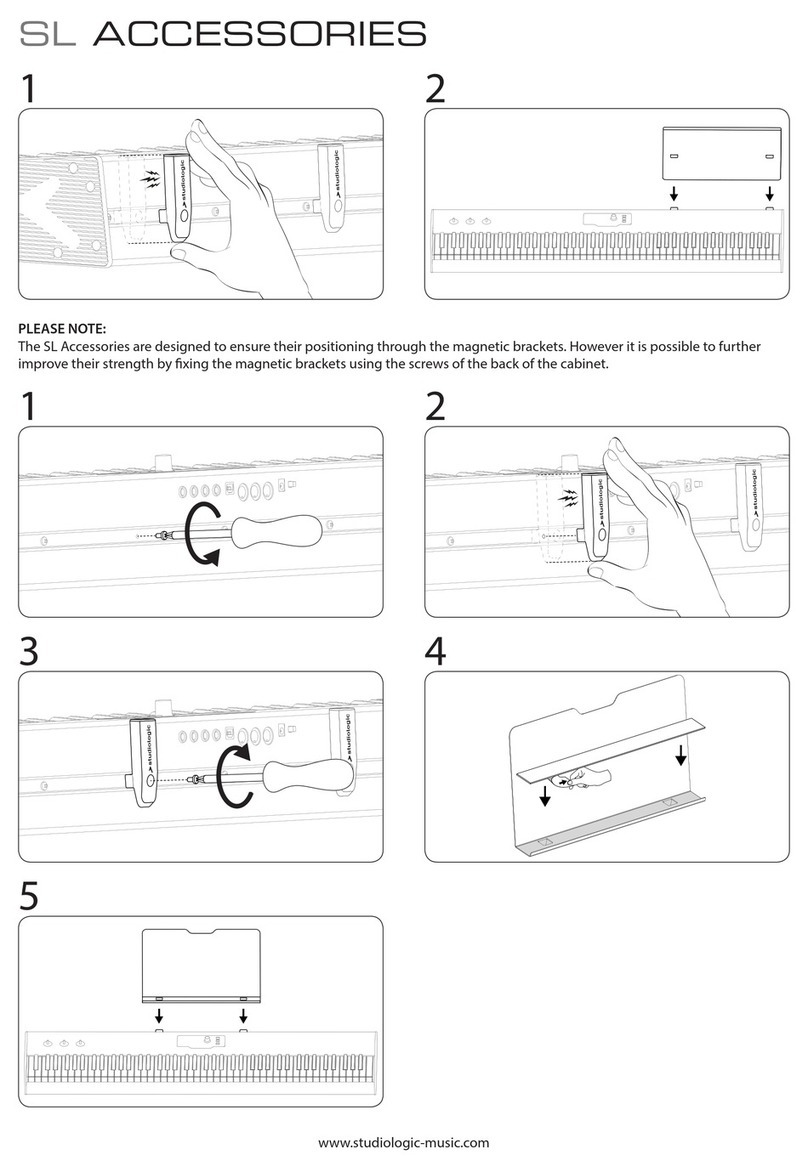 Studio Logic SL Magnetic Computer Plate manual