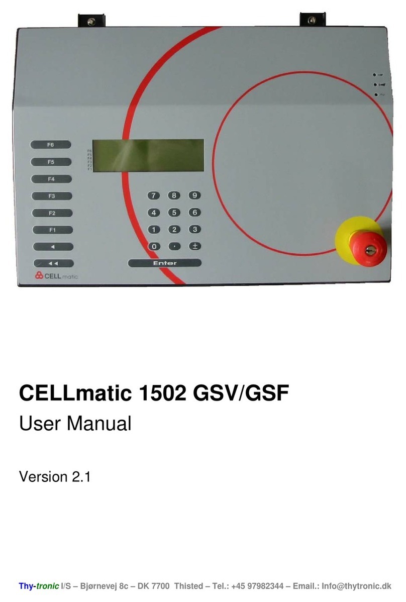 CELLmatic 1502 GSV User manual