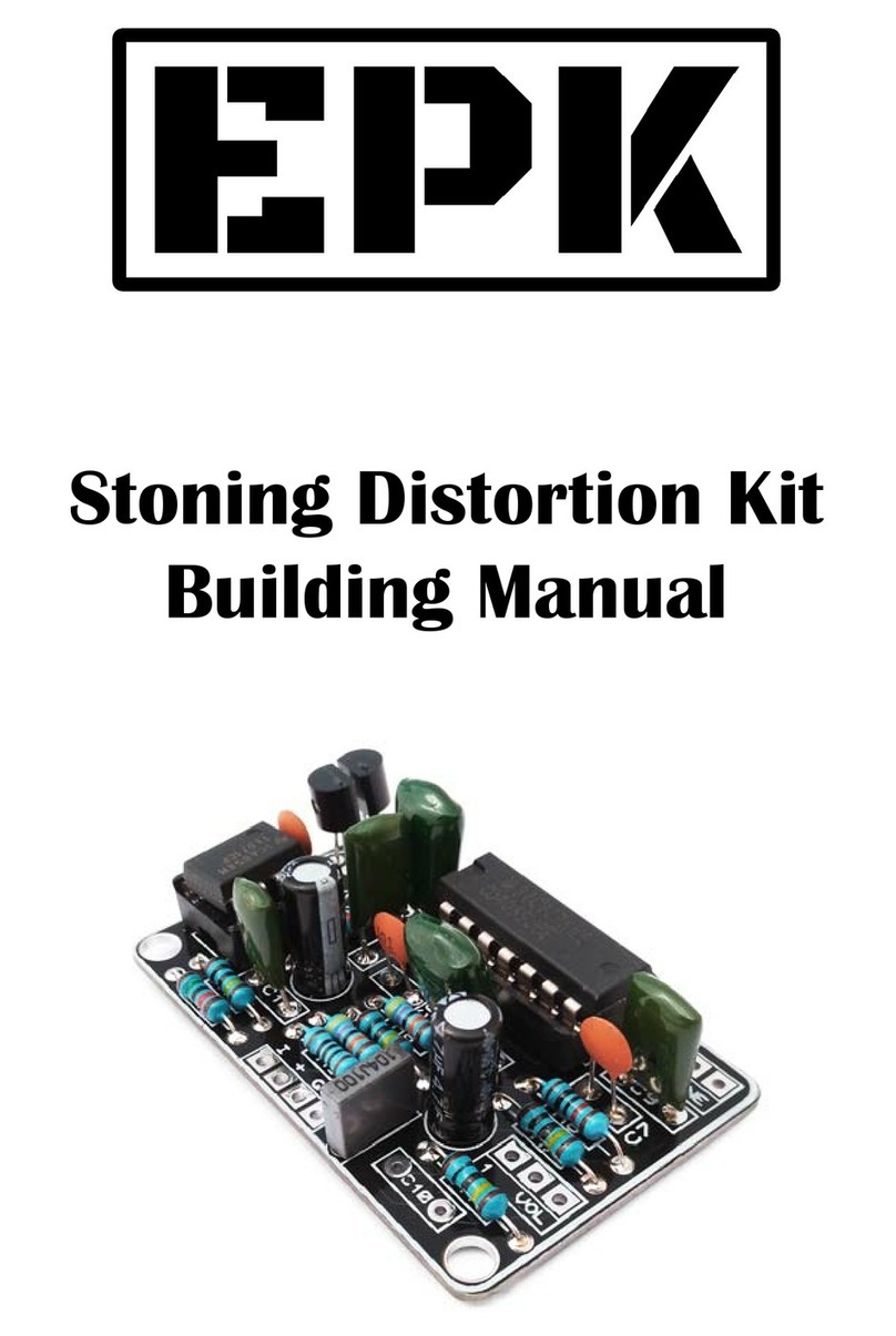 EPK Stoning Distortion Kit Building manual