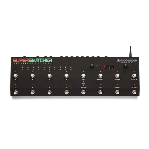 Electro-Harmonix Super Switcher User manual