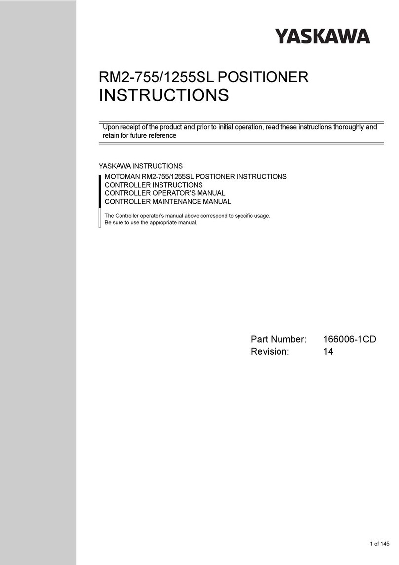 YASKAWA RM2-755/1255SL instructions