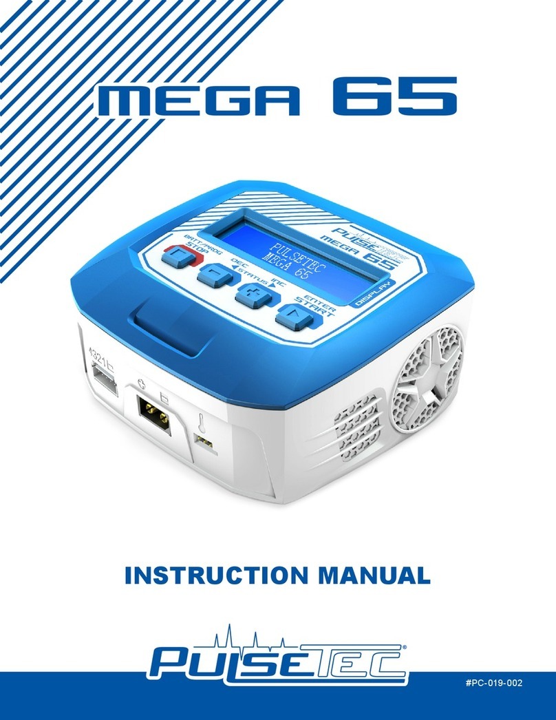 PulseTec Mega 65 instruction manual