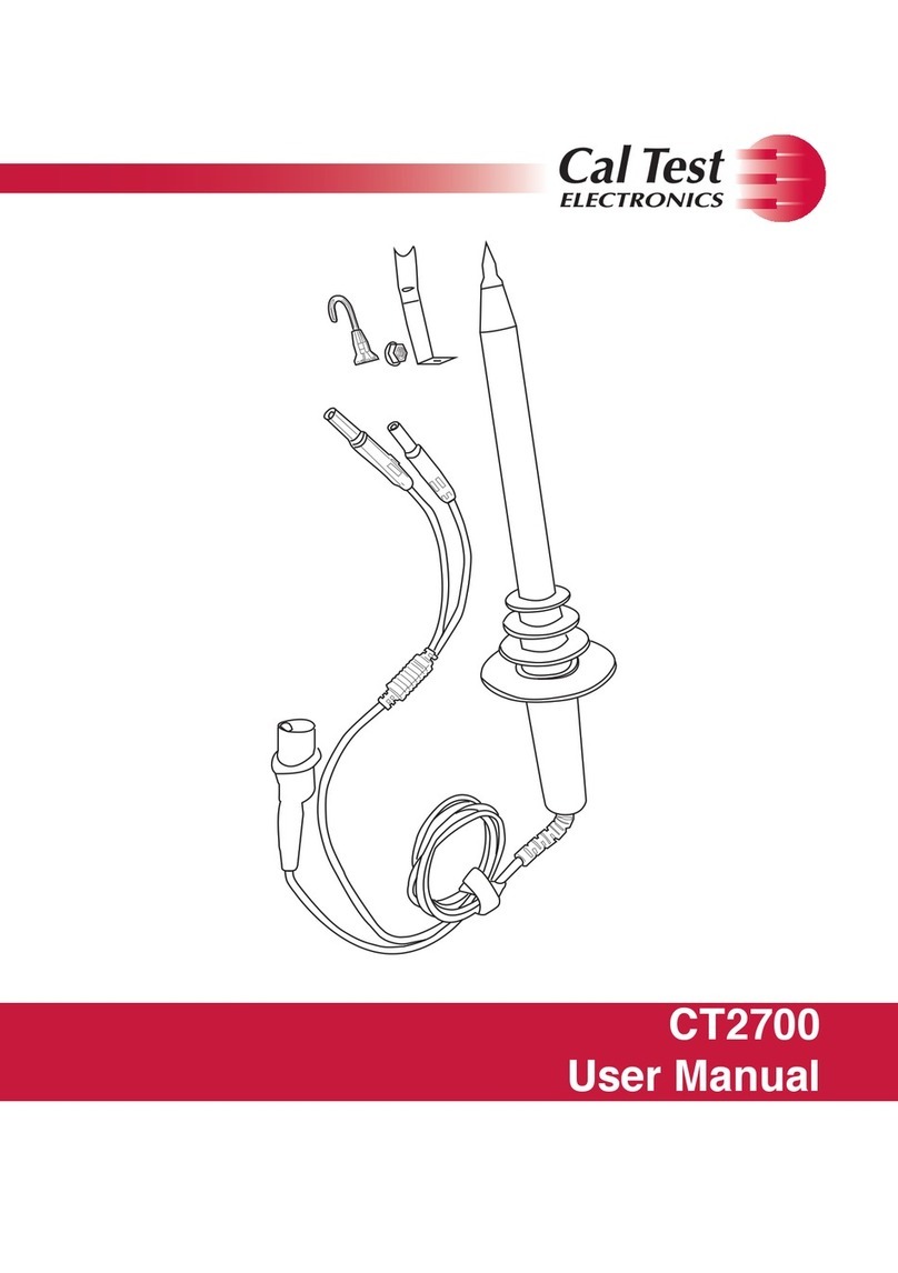 Cal Test Electronics CT2700 User manual