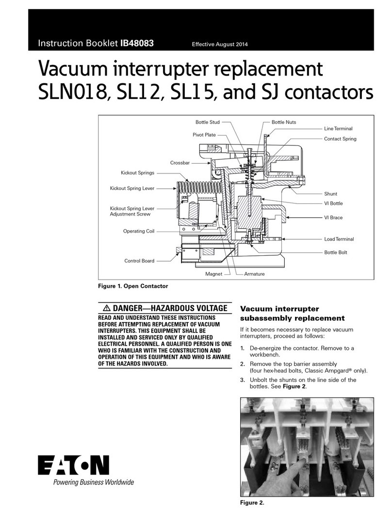 Eaton SLN018 Instruction booklet