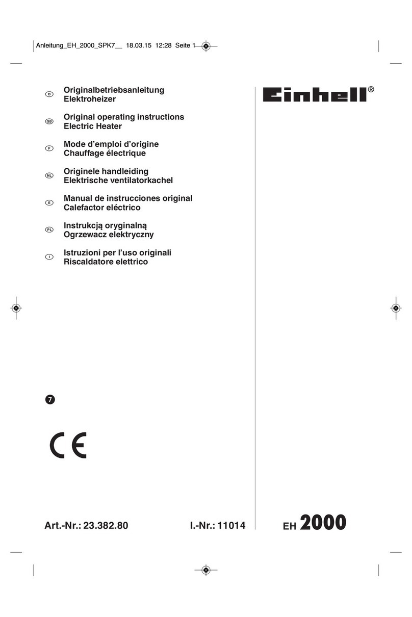 EINHELL EH 2000 User manual