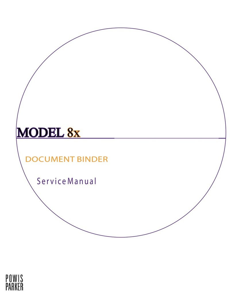 Powis Parker Fastback 8x User manual