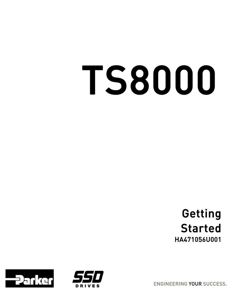 Parker TS8000 Series Getting started