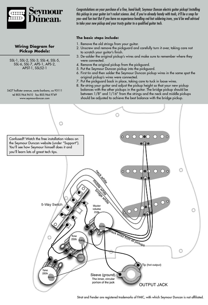 Duncan SSL-1 quick start guide