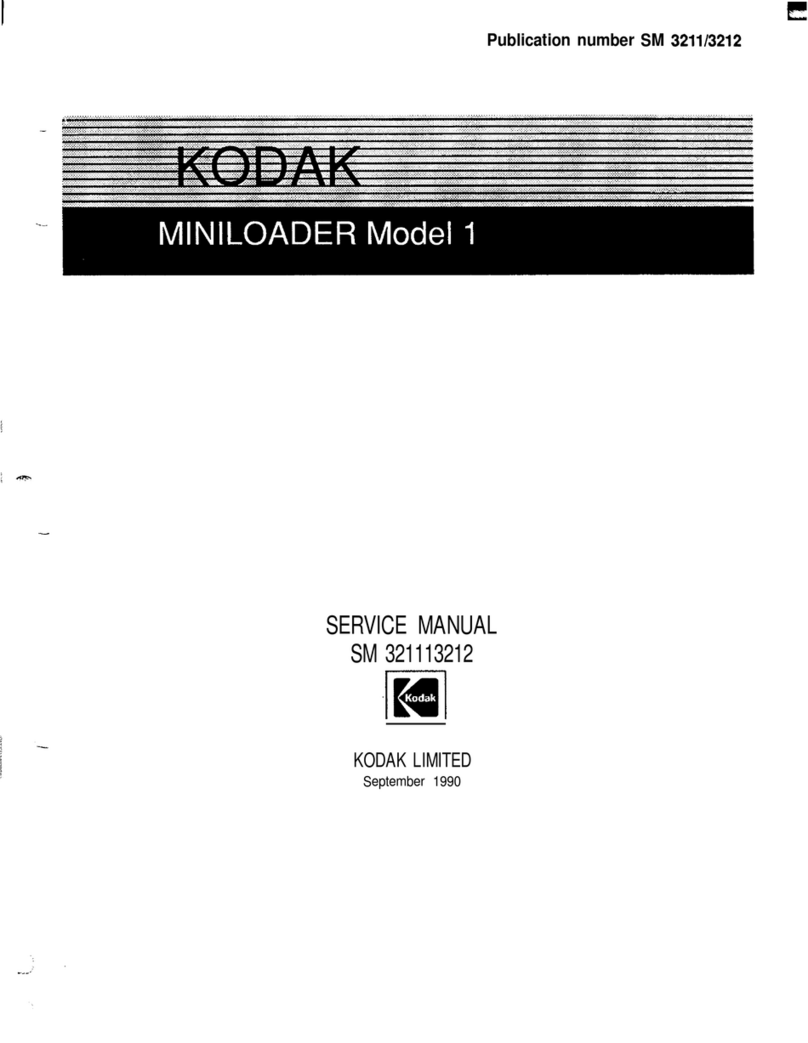 Kodak Miniloader 1 User manual