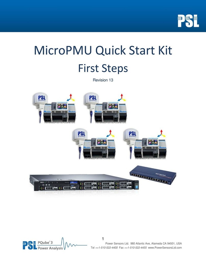 PSL MicroPMU quick start