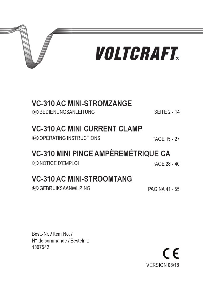 VOLTCRAFT VC-310 AC operating instructions