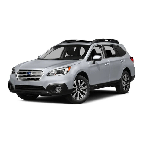 Subaru Legacy 2015 Technicians reference booklet