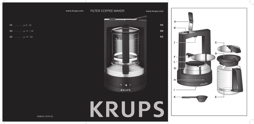 Krups KM468950 User manual