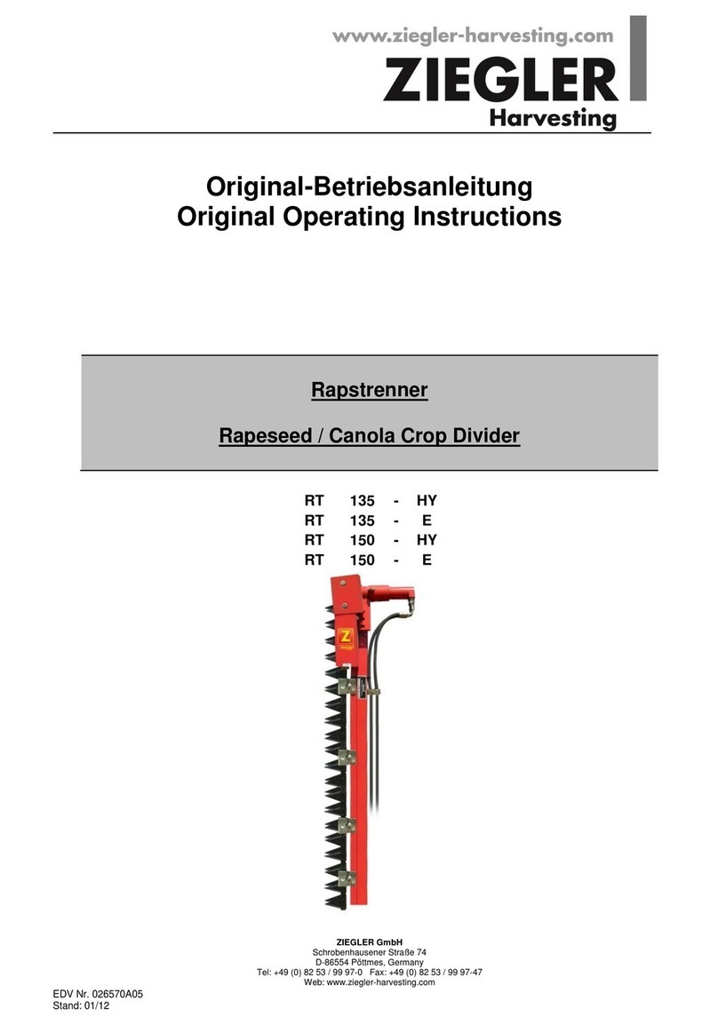 Ziegler RT-135-HY User manual