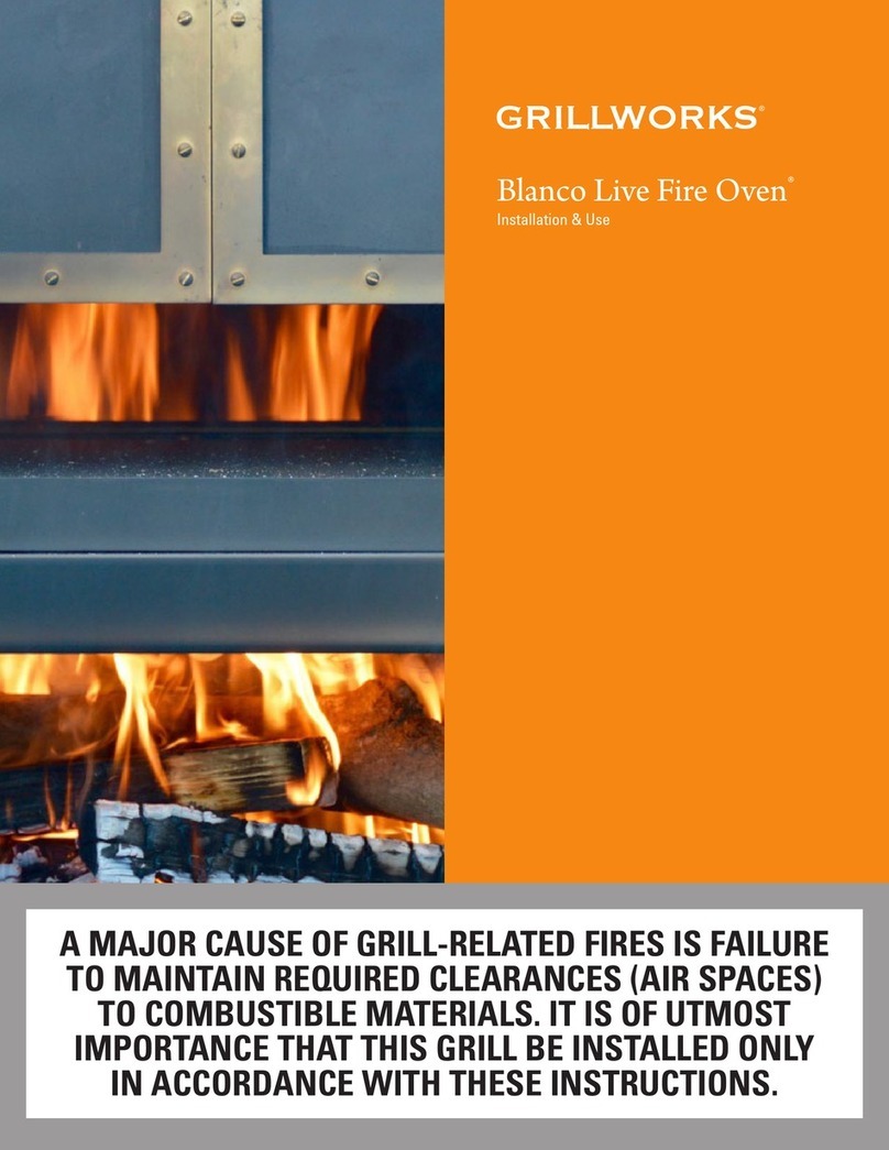 GRILLWORKS Blanco Live Fire Oven Installation & user