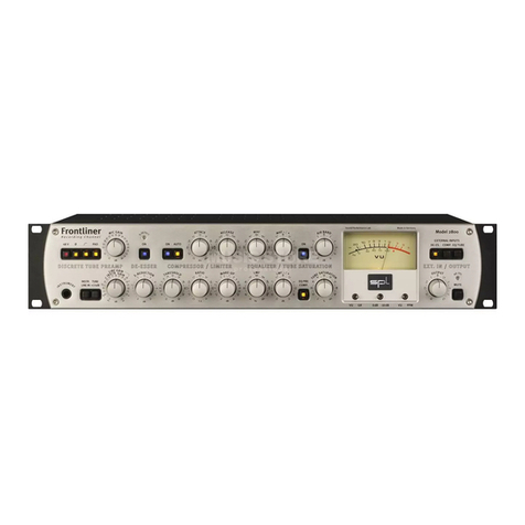 SPL Frontliner 2800 User manual