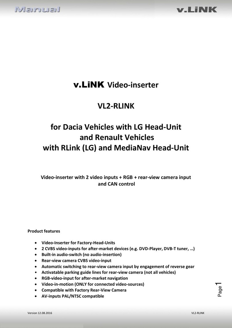 v.link VL2-RLINK manual