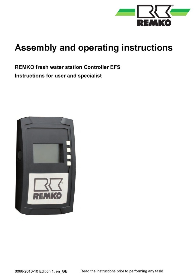 REMKO EFS Series User manual
