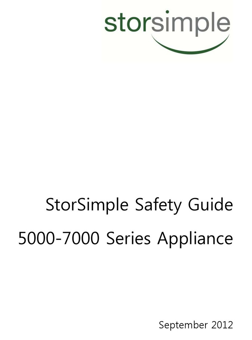 Storsimple 7000 Series Safety guide