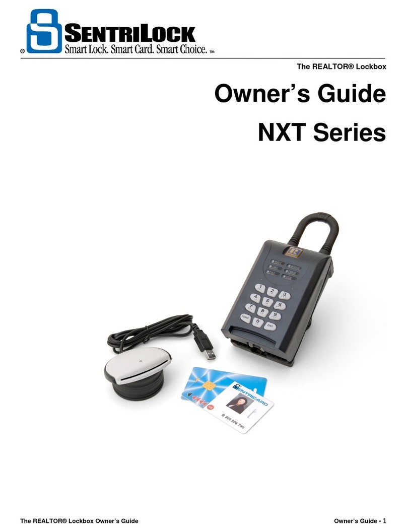 Sentrilock REALTOR NXT Series User manual