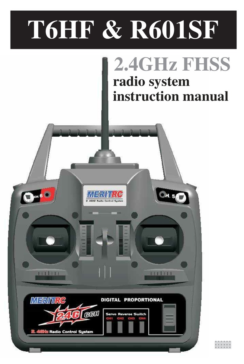 Merit RC T6HF User manual