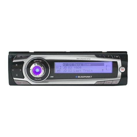 Blaupunkt New Orleans MP58 Operating and installation instructions