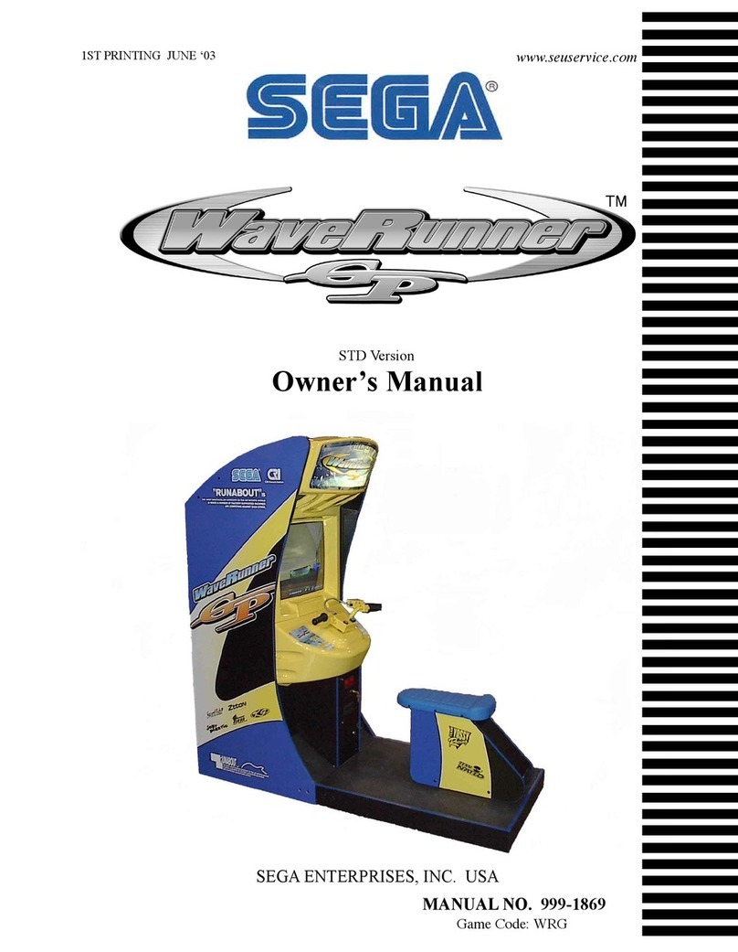 Sega WaveRunner GP User manual