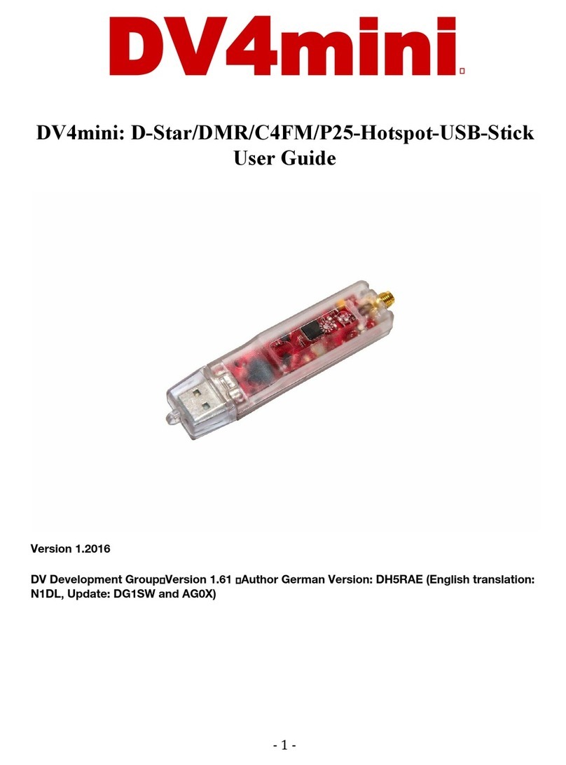 DV Development Group DV4mini D-STAR user guide