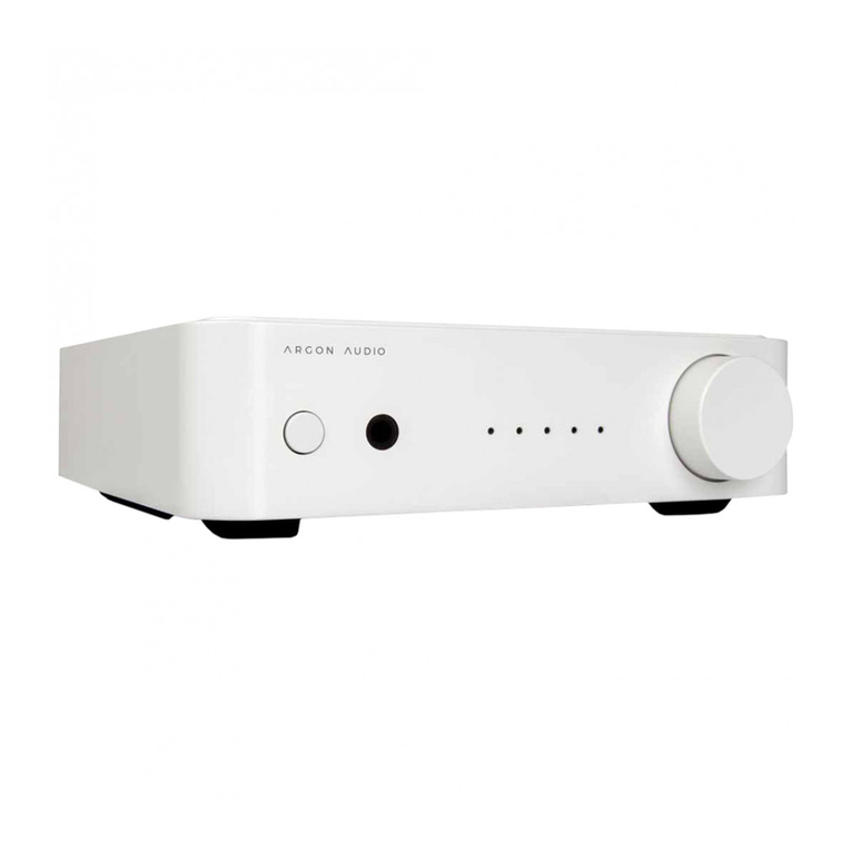 argon audio SA1 user manual