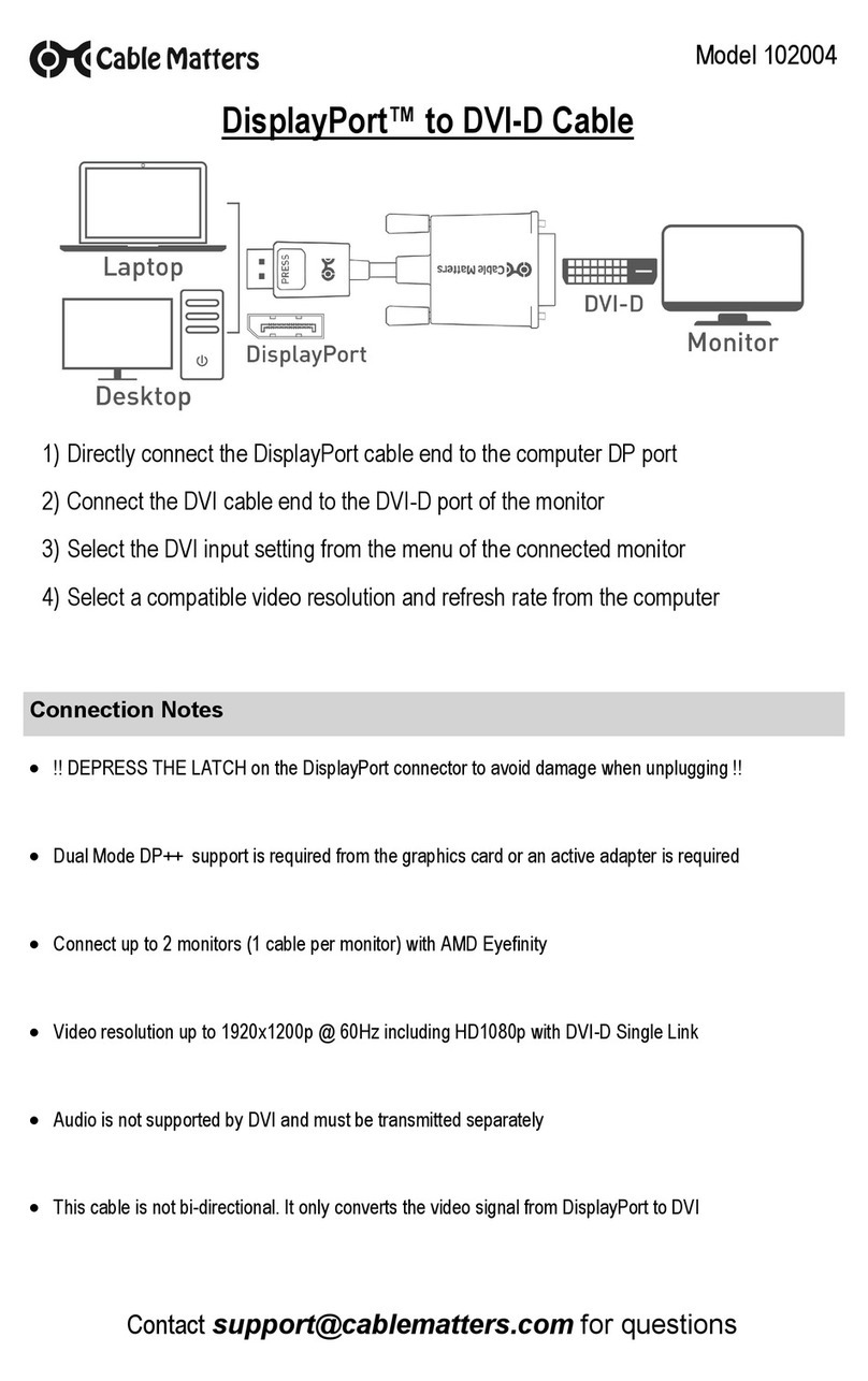 cable matters 102004 manual