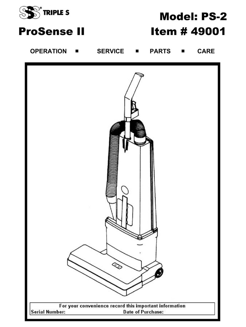 Triple S PS-2 Operation service parts care