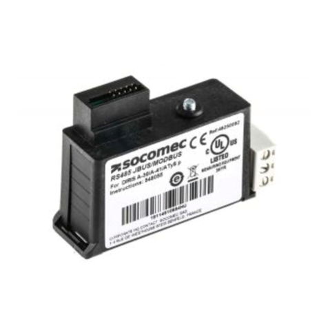 socomec DIRIS A41 User manual