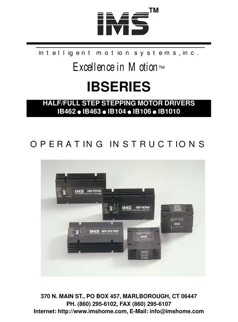Intelligent Motion Systems IB Series operating instructions