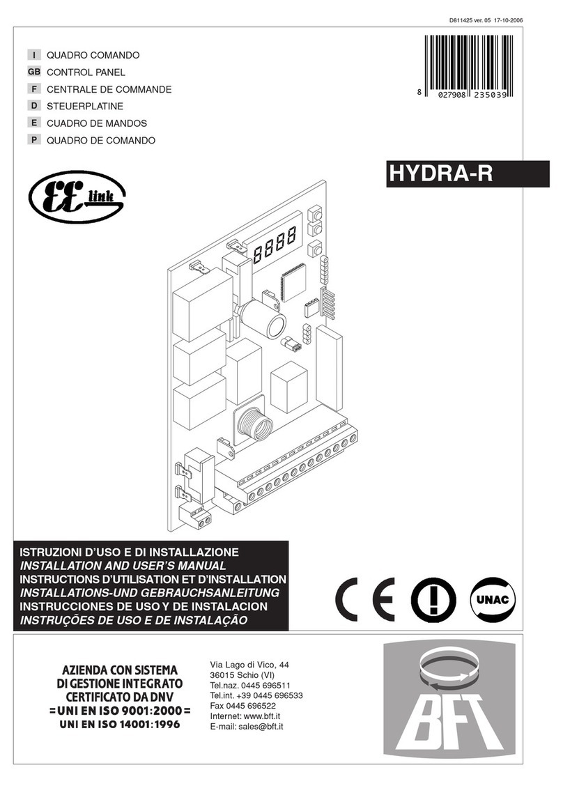 BFT HYDRA-R User manual