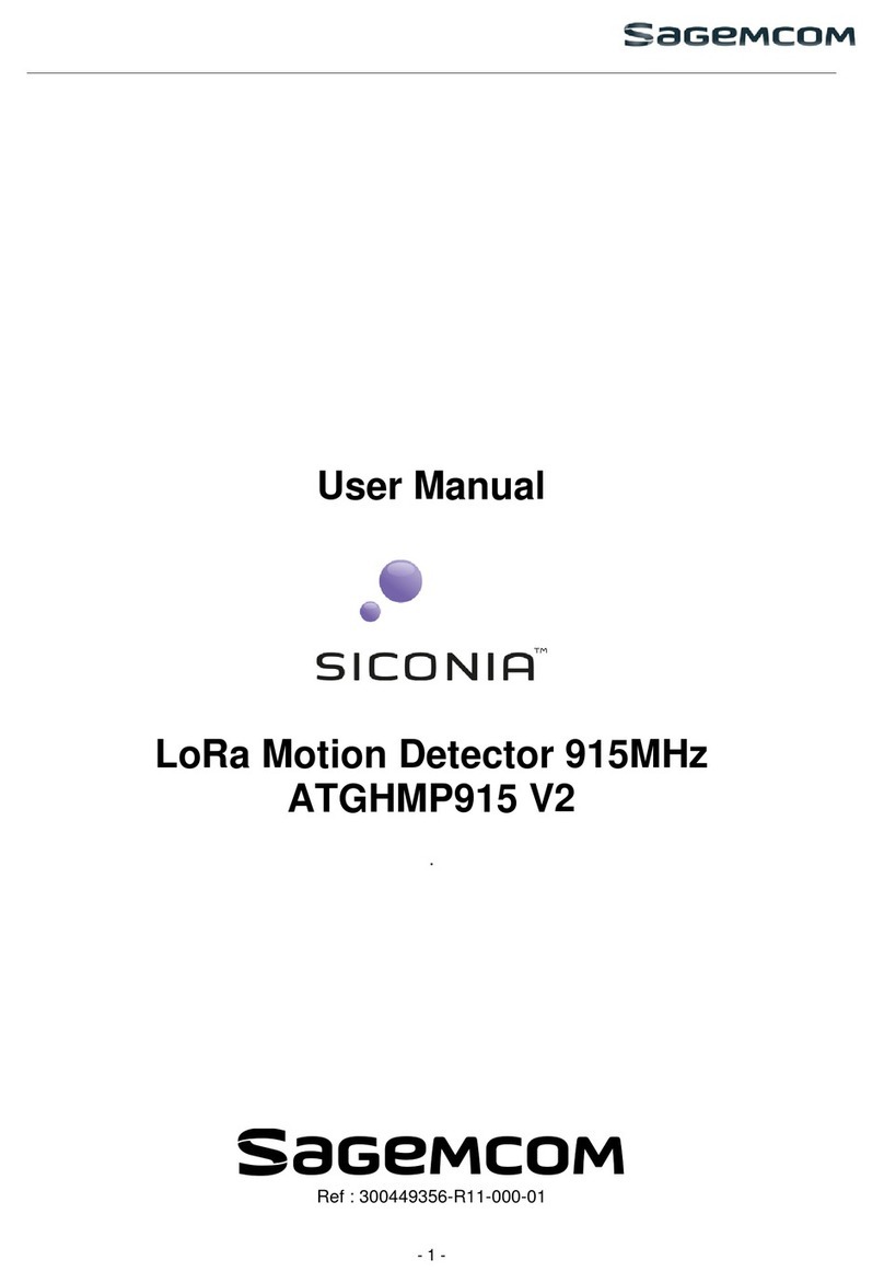 SAGEMCOM Siconia LoRa ATGHMP915 V2 user manual