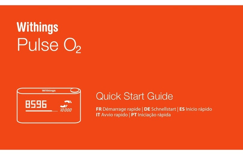 Withings Pulse O2 quick start guide