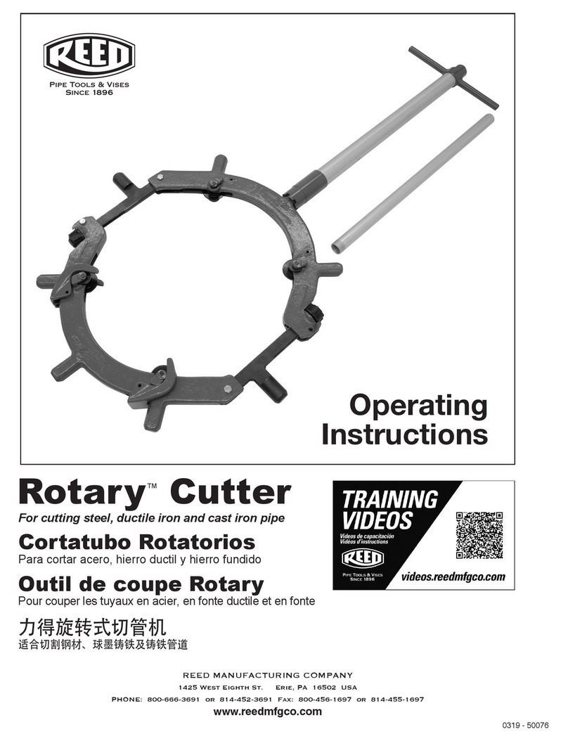 REED Rotary Cutter User manual