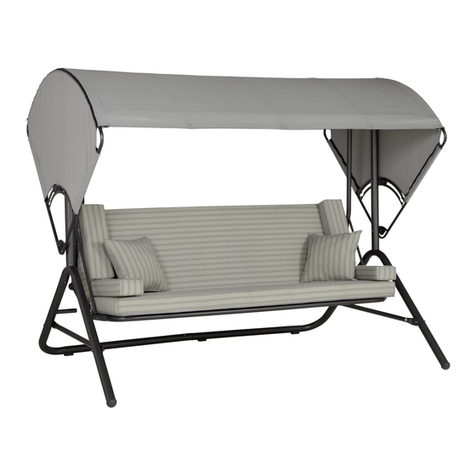 Kettler Henley Swing/Daybed Installation and operation manual