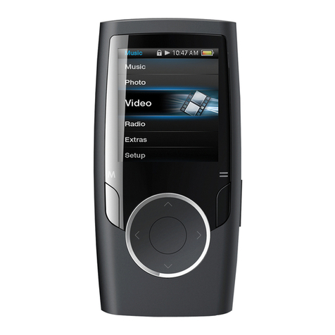 Coby MP601 Series User manual