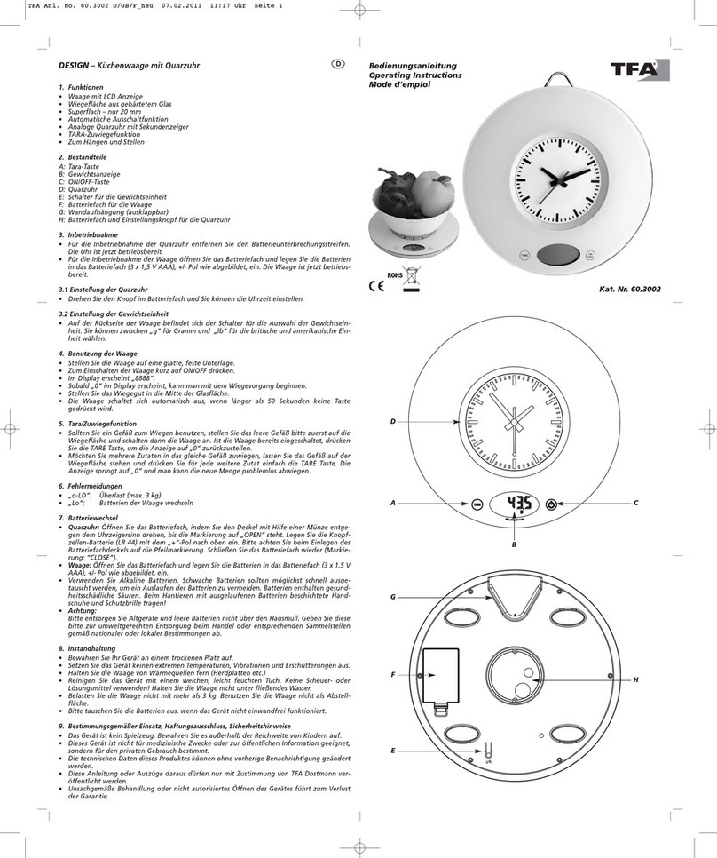 TFA 60.3002 User manual