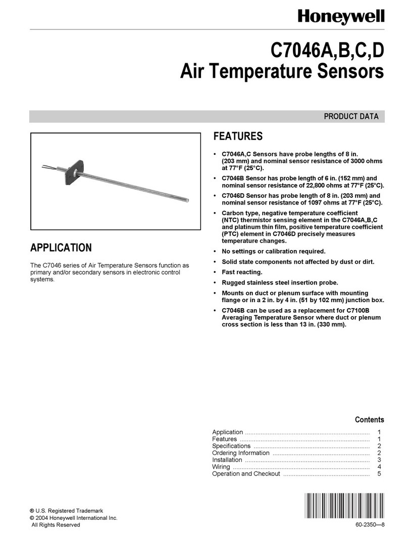 Honeywell C7046C Product data